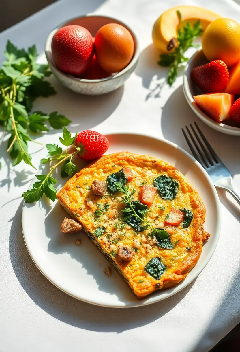 25 Carnivore Ground Lamb Recipes for Protein Packed Meals 10. Mediterranean Lamb and Spinach Frittata