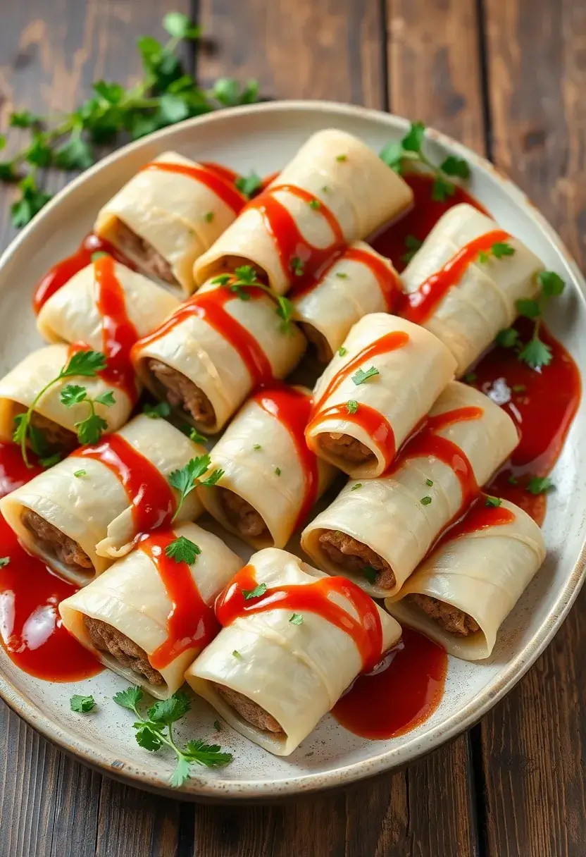 25 Carnivore Ground Lamb Recipes for Protein Packed Meals 20. Lamb and Cabbage Roll Ups