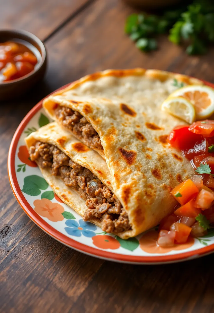 25 Carnivore Ground Lamb Recipes for Protein Packed Meals 21. Stuffed Lamb and Pepper Quesadillas