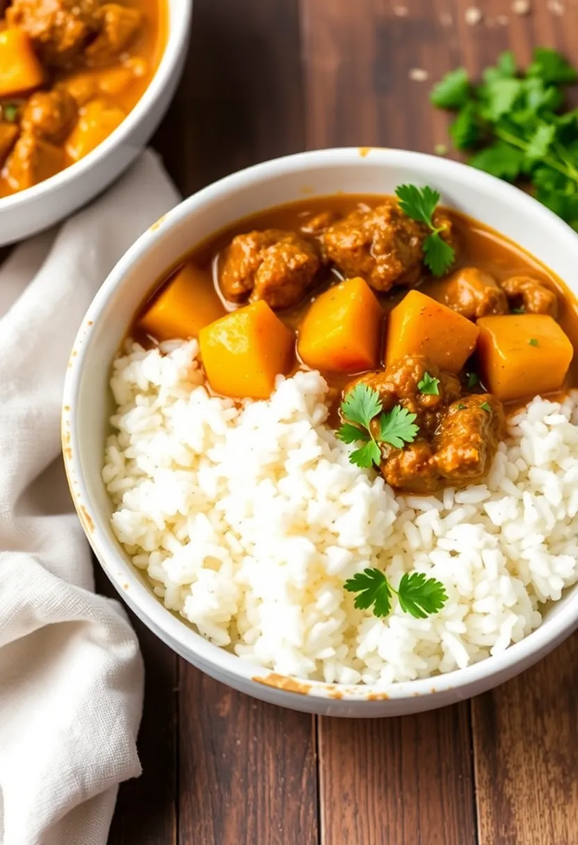 25 Christmas Lamb Recipes for Elegant Holiday Feasts 19. Lamb and Butternut Squash Curry