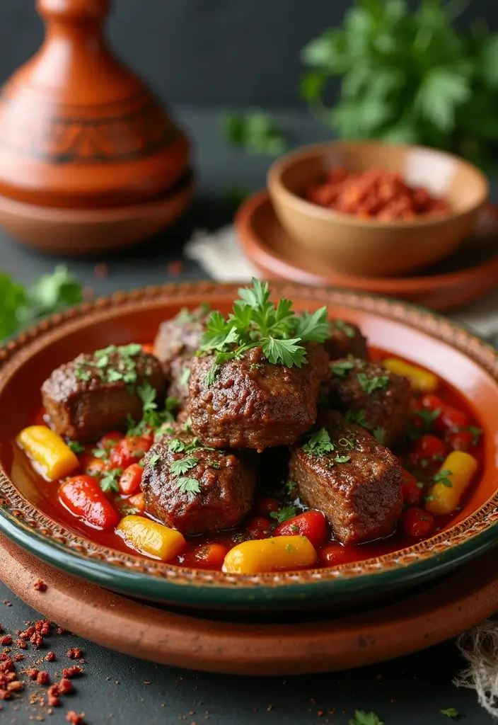 25 Christmas Lamb Recipes for Elegant Holiday Feasts 2. Moroccan Spiced Lamb Tagine