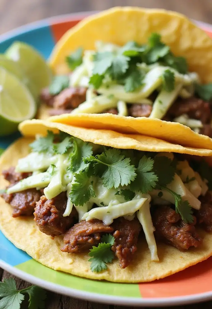 25+ Lamb Dinner Recipes for Special and Everyday Occasions - 12. Lamb Tacos with Cilantro Lime Slaw