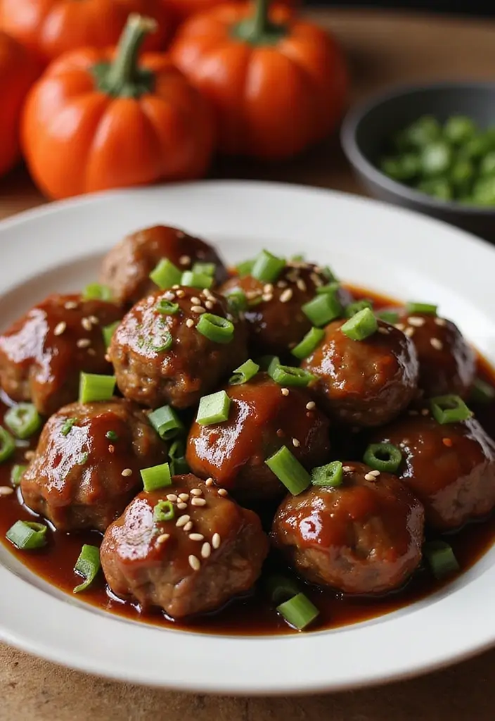 25+ Lamb Dinner Recipes for Special and Everyday Occasions - 16. Asian Lamb Meatballs