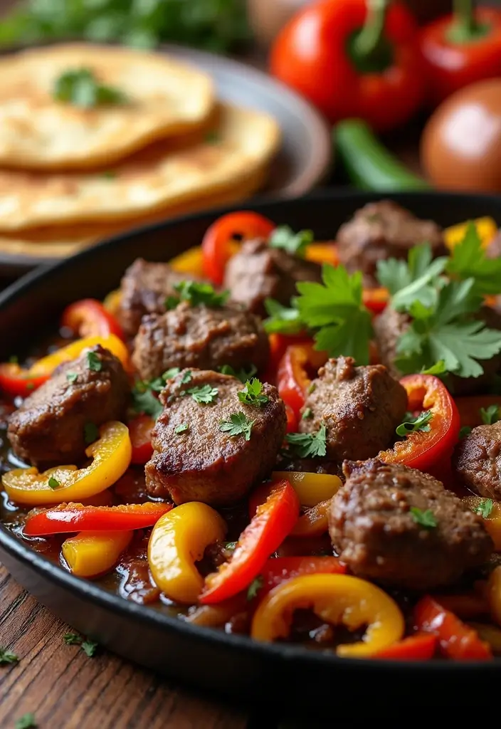 25+ Lamb Dinner Recipes for Special and Everyday Occasions - 17. Lamb Fajitas