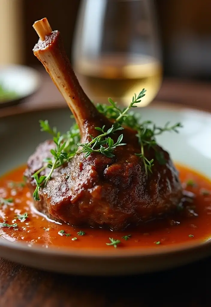 25+ Lamb Dinner Recipes for Special and Everyday Occasions - 23. Lamb Shank Osso Buco