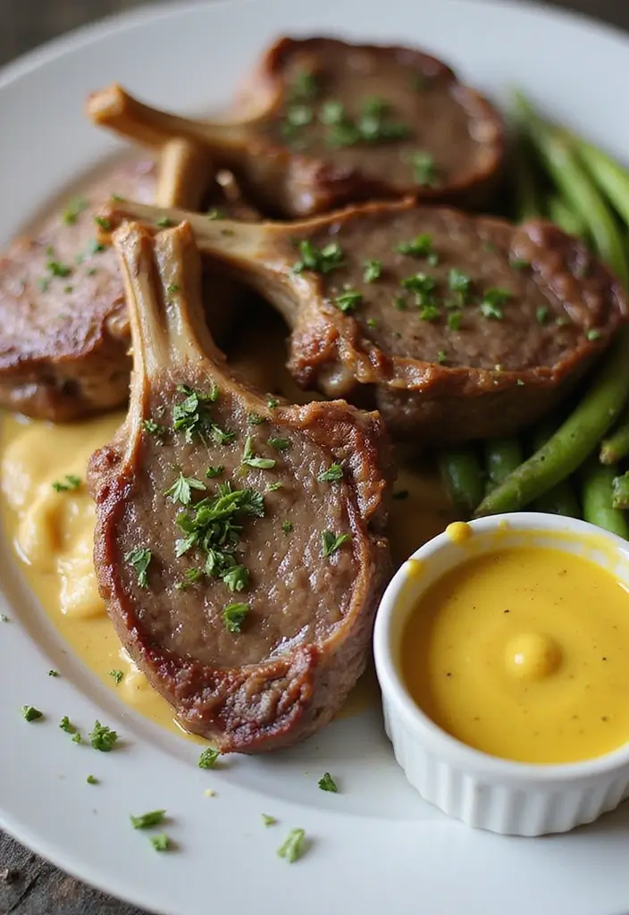 25 Lamb Sauce Recipes Rich Flavors for Any Cut 11. Creamy Mustard Sauce
