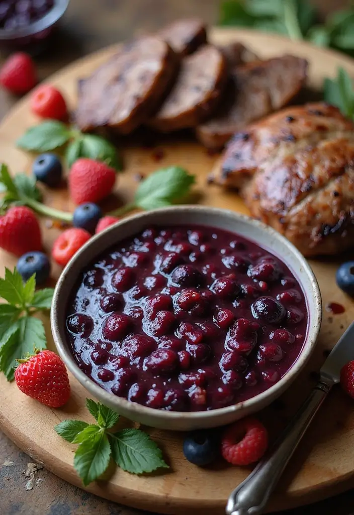 25 Lamb Sauce Recipes Rich Flavors for Any Cut 22. Blueberry BBQ Sauce