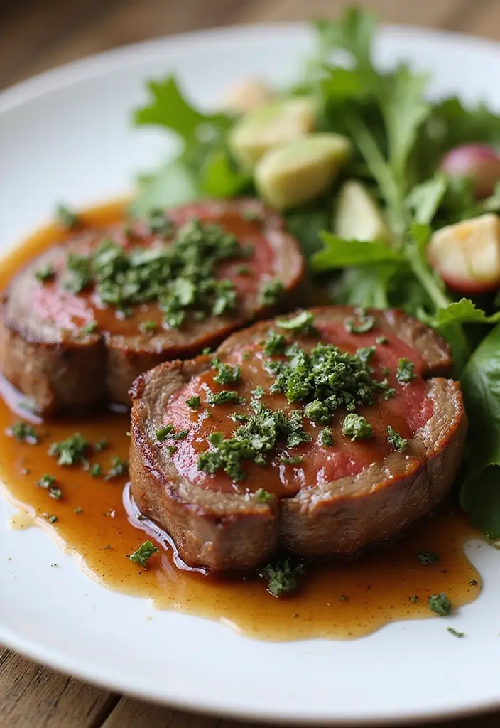 25 Lamb Sirloin Recipes Juicy and Perfectly Cooked 19. Lamb Sirloin with Gremolata