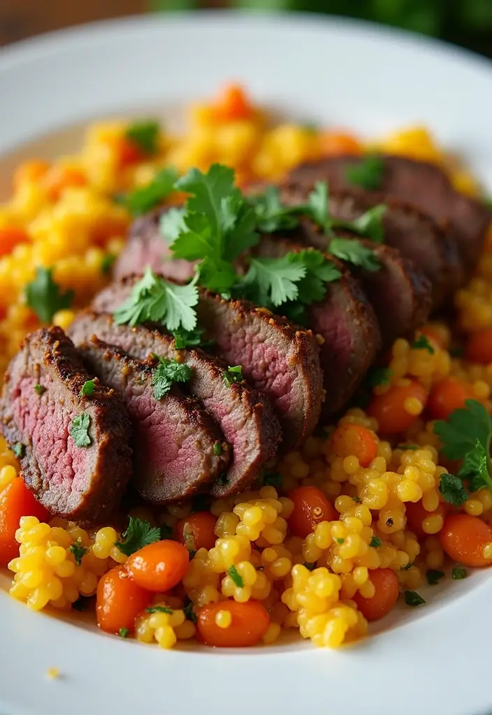 25 Lamb Sirloin Recipes Juicy and Perfectly Cooked 3. Moroccan Spiced Lamb Sirloin