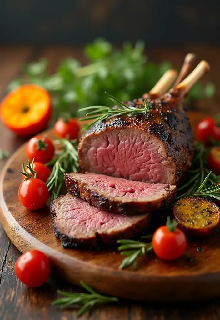 25 Lamb Sirloin Recipes Juicy and Perfectly Cooked 4. Garlic and Rosemary Grilled Lamb Sirloin