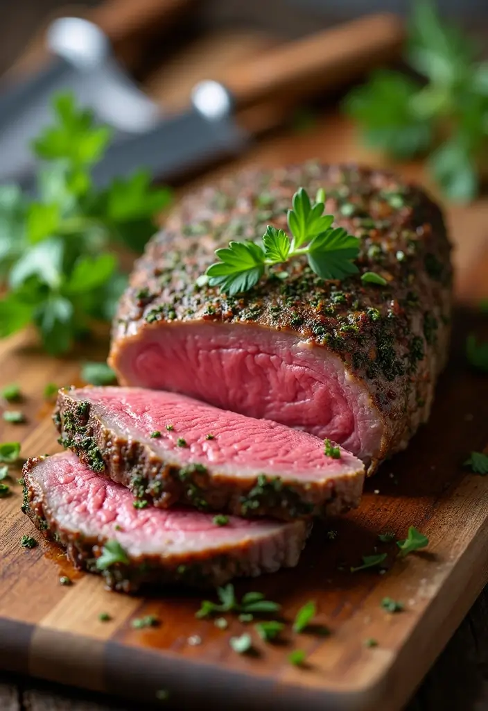 25 Lamb Sirloin Steak Recipes Juicy and Tender Meals 1. Herb Crusted Lamb Sirloin Steaks