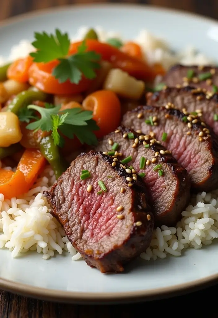 25 Lamb Sirloin Steak Recipes Juicy and Tender Meals 7. Asian Inspired Soy and Ginger Lamb Steaks