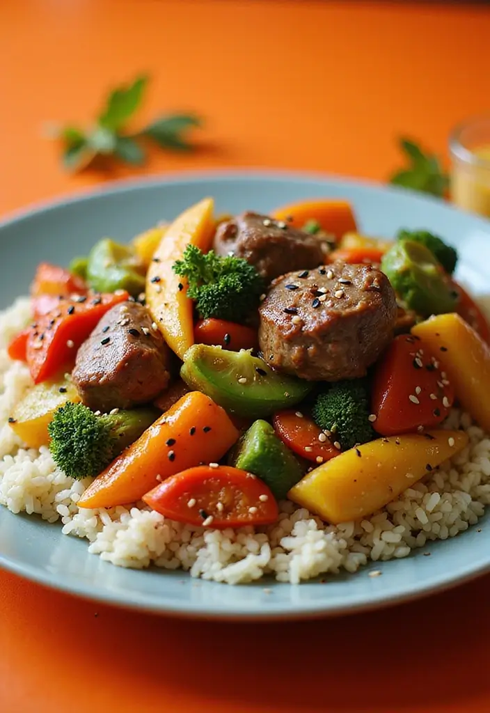 25+ Leftover Lamb Recipes: Clever and Tasty Transformations - 11. Lamb and Veggie Stir-Fry
