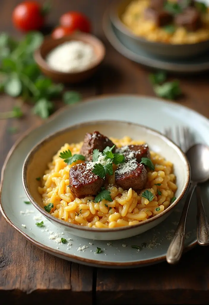 25+ Leftover Lamb Recipes: Clever and Tasty Transformations - 18. Lamb Risotto