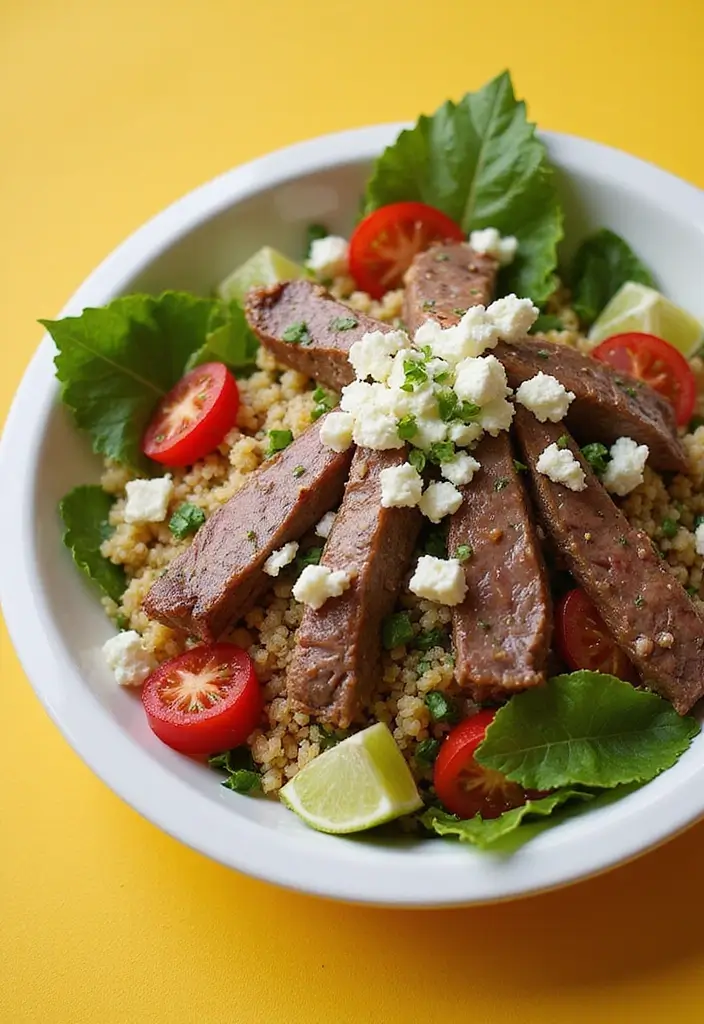 25+ Leftover Lamb Recipes: Clever and Tasty Transformations - 20. Lamb and Quinoa Salad