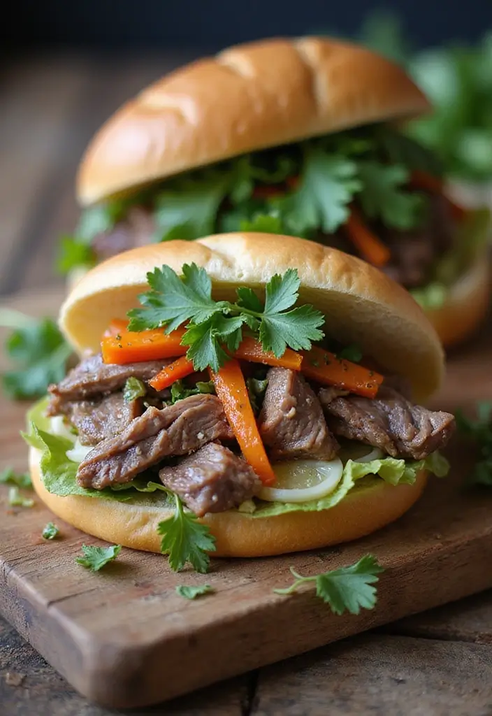 25+ Leftover Lamb Recipes: Clever and Tasty Transformations - 7. Lamb Banh Mi