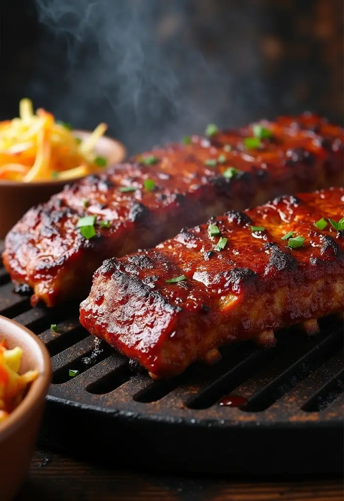 25 Spicy Lamb Recipes Bold and Irresistible Dishes 3. Smoky Spicy Lamb Ribs