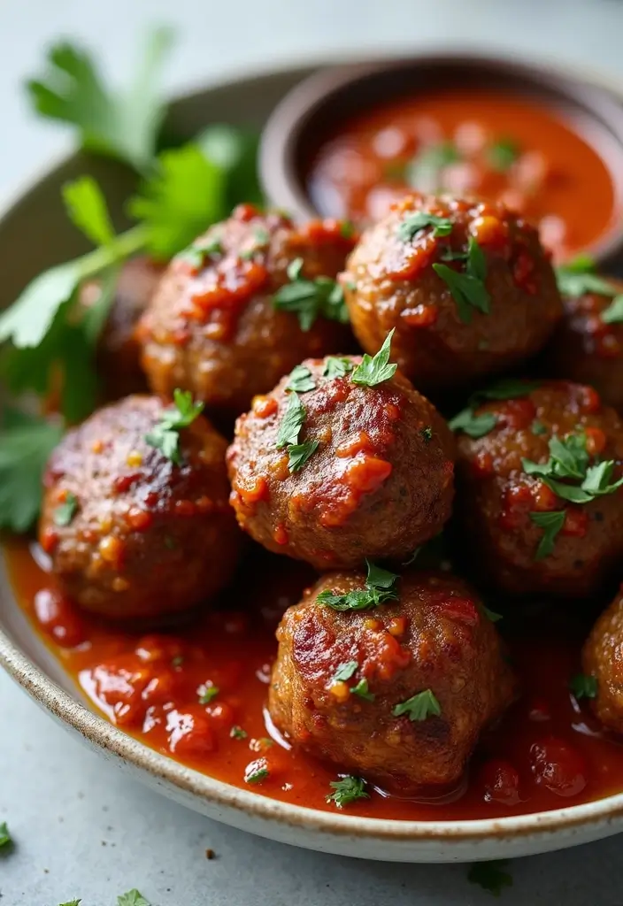 25 Spicy Lamb Recipes Bold and Irresistible Dishes 8. Spicy Lamb Meatballs