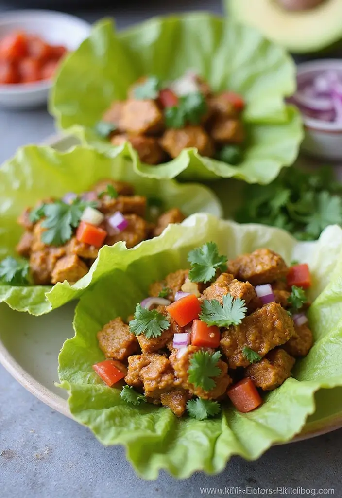 26 Curried Lamb Recipes Spicy and Comforting Flavors for Special Diets 12. Curried Lamb Lettuce Wraps