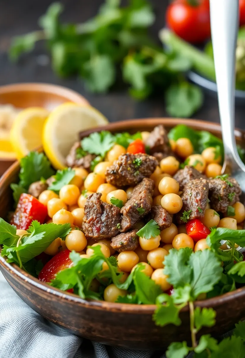 26 Ground Lamb Dinner Recipes Easy and Flavorful 15. Lamb and Chickpea Salad