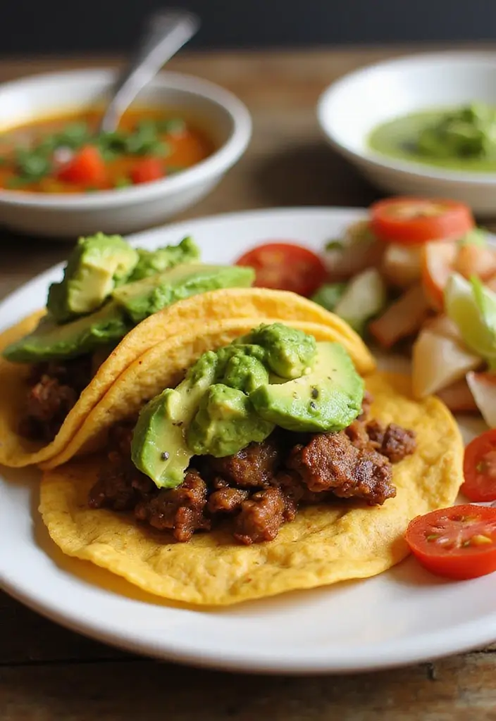 26 Ground Lamb Dinner Recipes Easy and Flavorful 8. Ground Lamb Tacos with Avocado Salsa