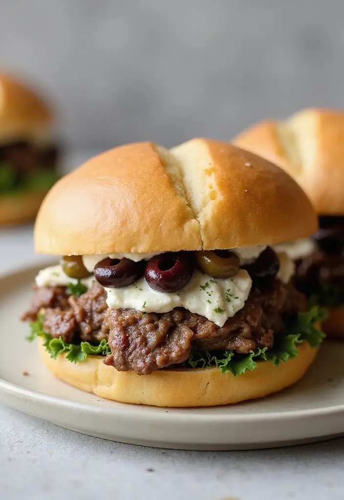 26 Lamb Sandwich Recipes Quick and Hearty Lunch Ideas 20. Greek Lamb Sandwich with Feta and Olives