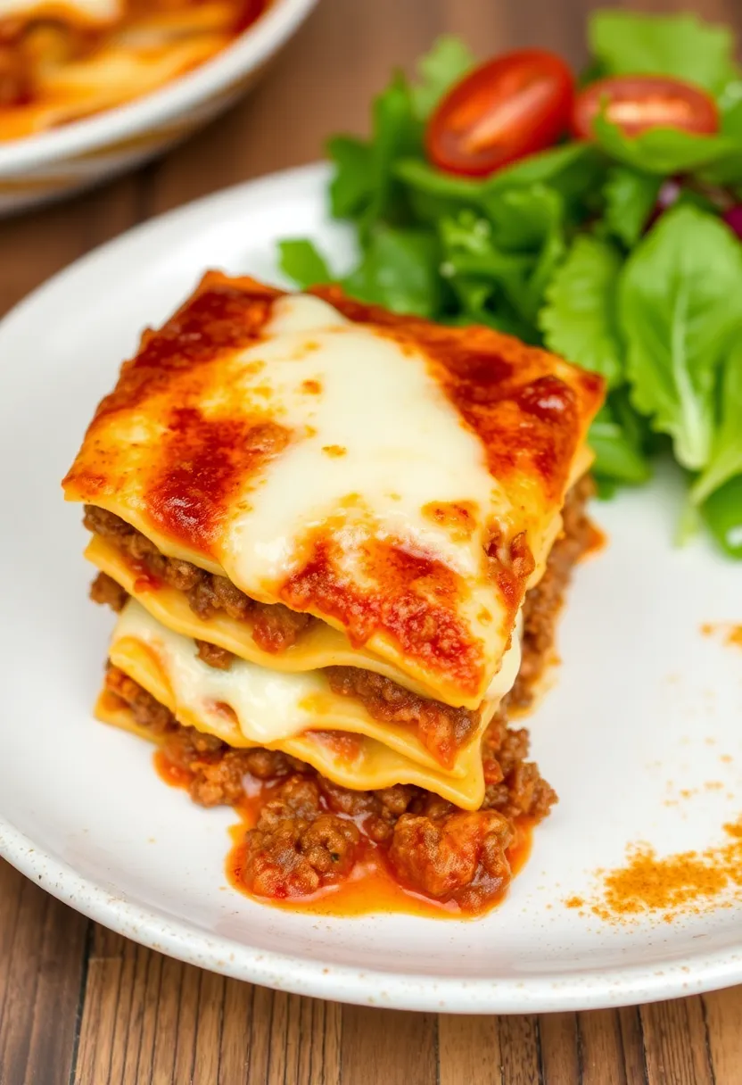 26 Middle Eastern Ground Lamb Recipes Full of Exotic Flavor 10. Spiced Lamb Lasagna