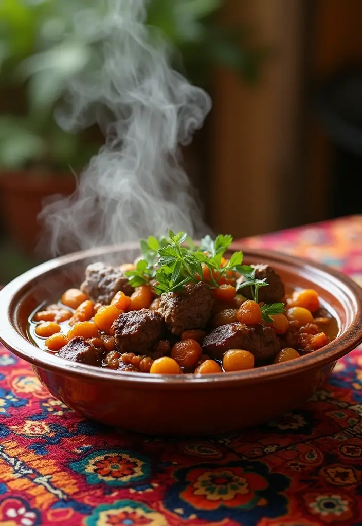 26 Middle Eastern Ground Lamb Recipes Full of Exotic Flavor 4. Lamb Tagine with Apricots