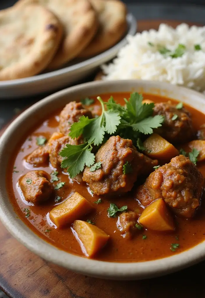 26 Middle Eastern Ground Lamb Recipes Full of Exotic Flavor 6. Lamb Curry with Chickpeas