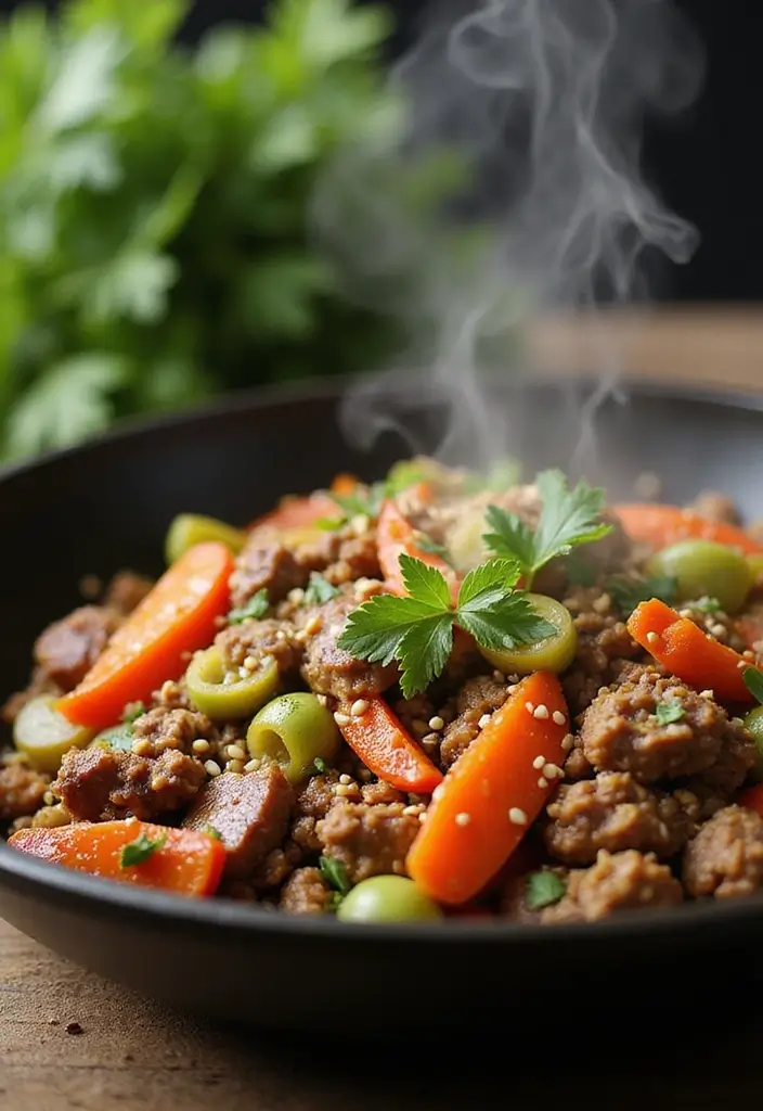 26 Middle Eastern Ground Lamb Recipes Full of Exotic Flavor 9. Lamb and Vegetable Stir fry