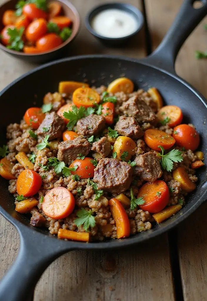 26 Minced Lamb Recipes Healthy and Flavorful Creations 5. One Pan Lamb and Vegetable Stir Fry