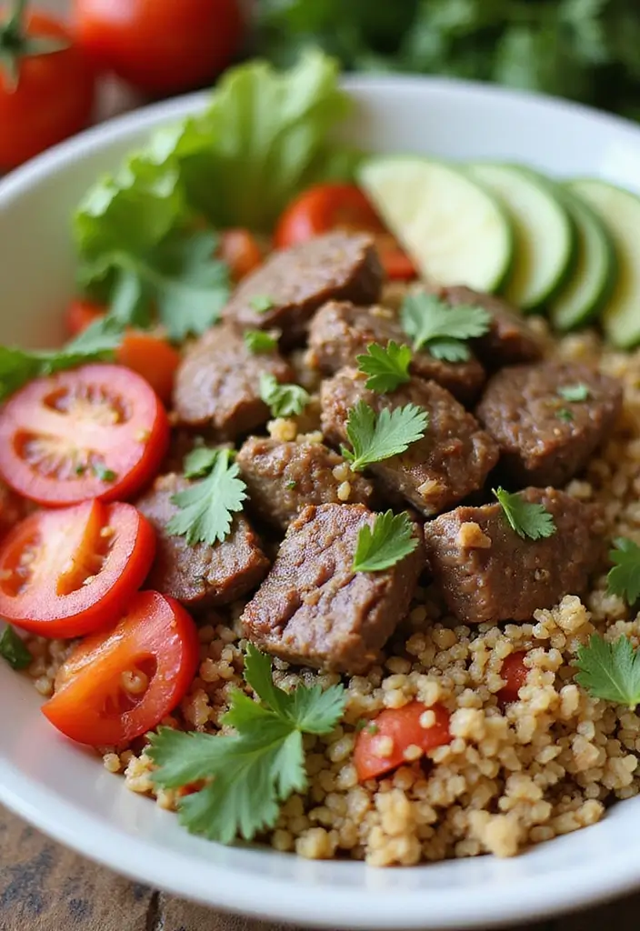 27 Ground Lamb Recipes Easy Weeknight Meals to Try 7. Healthy Lamb and Quinoa Bowl