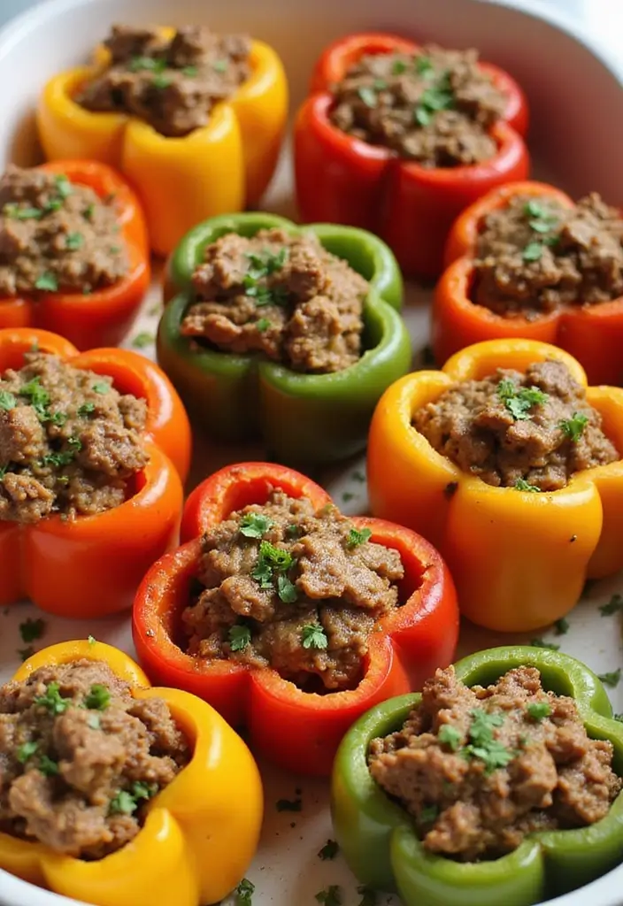 27 Ground Lamb Recipes Easy Weeknight Meals to Try 9. Ground Lamb Stuffed Peppers