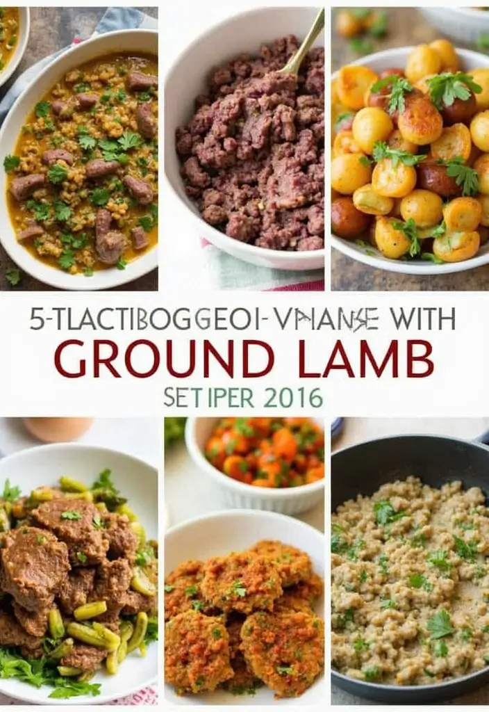 27 Ground Lamb Recipes Easy Weeknight Meals to Try Conclusion
