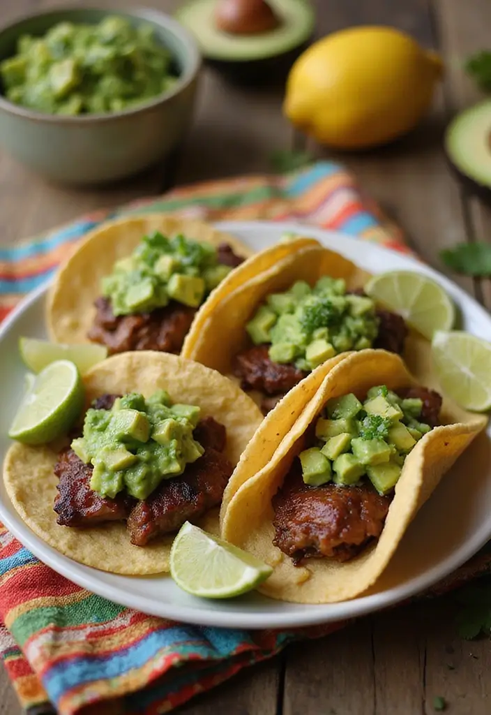 27 Healthy Lamb Recipes Nutritious and Delicious Choices 12. Lamb Tacos with Avocado Salsa
