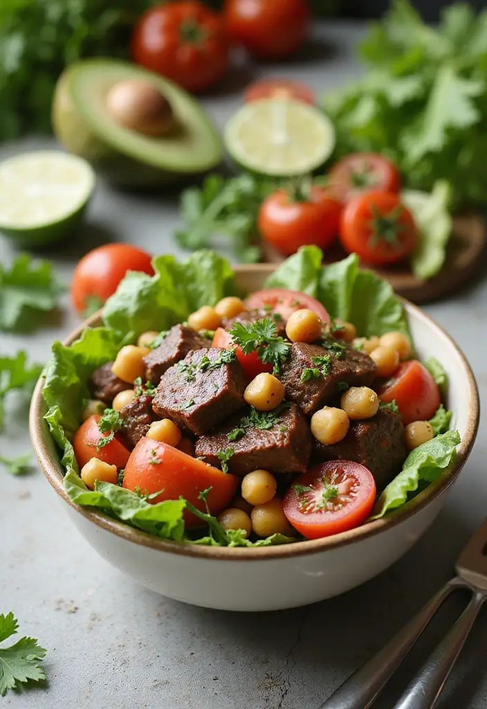 27 Healthy Lamb Recipes Nutritious and Delicious Choices 15. Lamb and Chickpea Salad