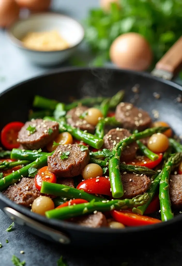 27 Healthy Lamb Recipes Nutritious and Delicious Choices 23. Lamb and Asparagus Stir Fry