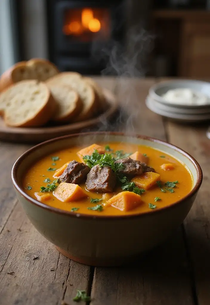 27 Healthy Lamb Recipes Nutritious and Delicious Choices 27. Lamb and Pumpkin Soup