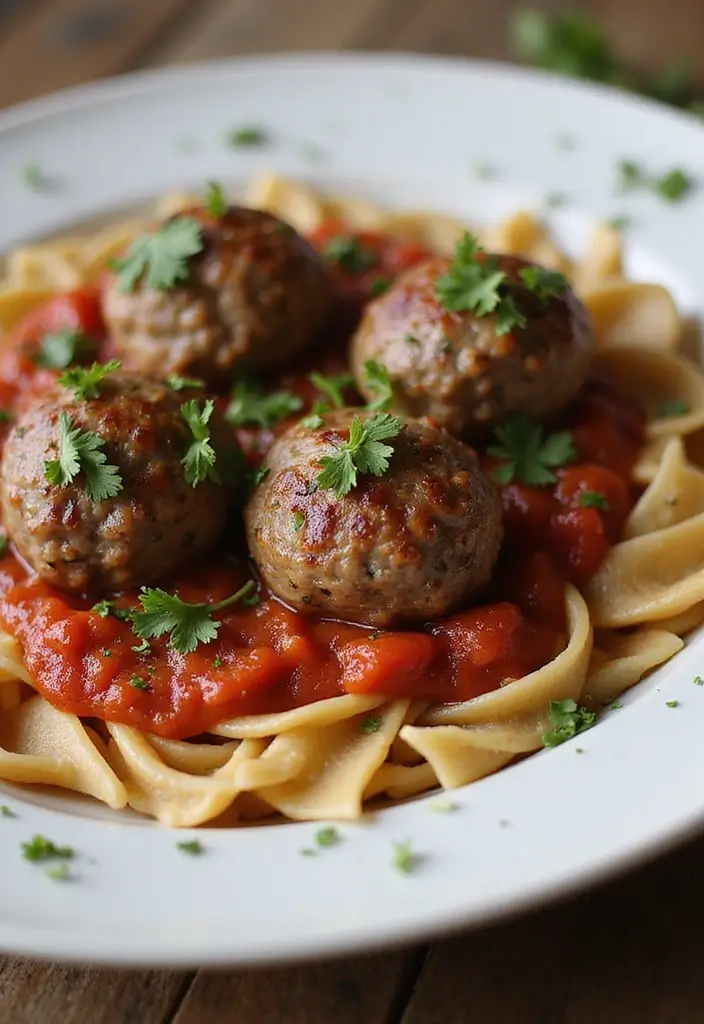 27 Healthy Lamb Recipes Nutritious and Delicious Choices 6. Herbed Lamb Meatballs