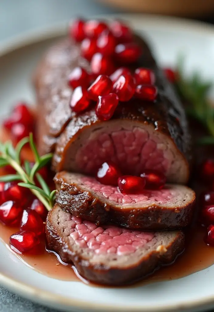 27+ Lamb Loin Recipes Juicy and Flavorful Dinner Favorites 17 27+ Lamb Loin Recipes Juicy and Flavorful Dinner Favorites - 17. Pomegranate Glazed Lamb Loin