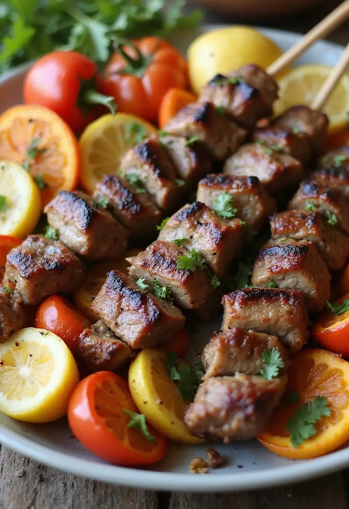 27+ Lamb Loin Recipes Juicy and Flavorful Dinner Favorites 2 27+ Lamb Loin Recipes Juicy and Flavorful Dinner Favorites - 2. Mediterranean Lamb Loin Skewers
