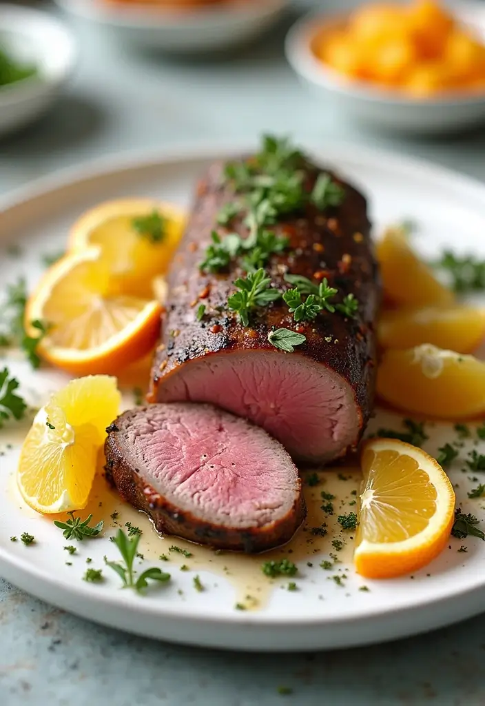 27+ Lamb Loin Recipes Juicy and Flavorful Dinner Favorites 22 27+ Lamb Loin Recipes Juicy and Flavorful Dinner Favorites - 22. Citrus and Herb Roasted Lamb Loin