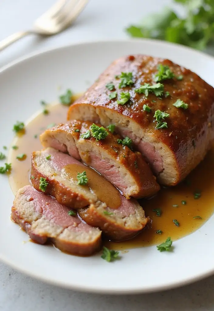 27+ Lamb Loin Recipes Juicy and Flavorful Dinner Favorites 3 27+ Lamb Loin Recipes Juicy and Flavorful Dinner Favorites - 3. Honey Mustard Glazed Lamb Loin