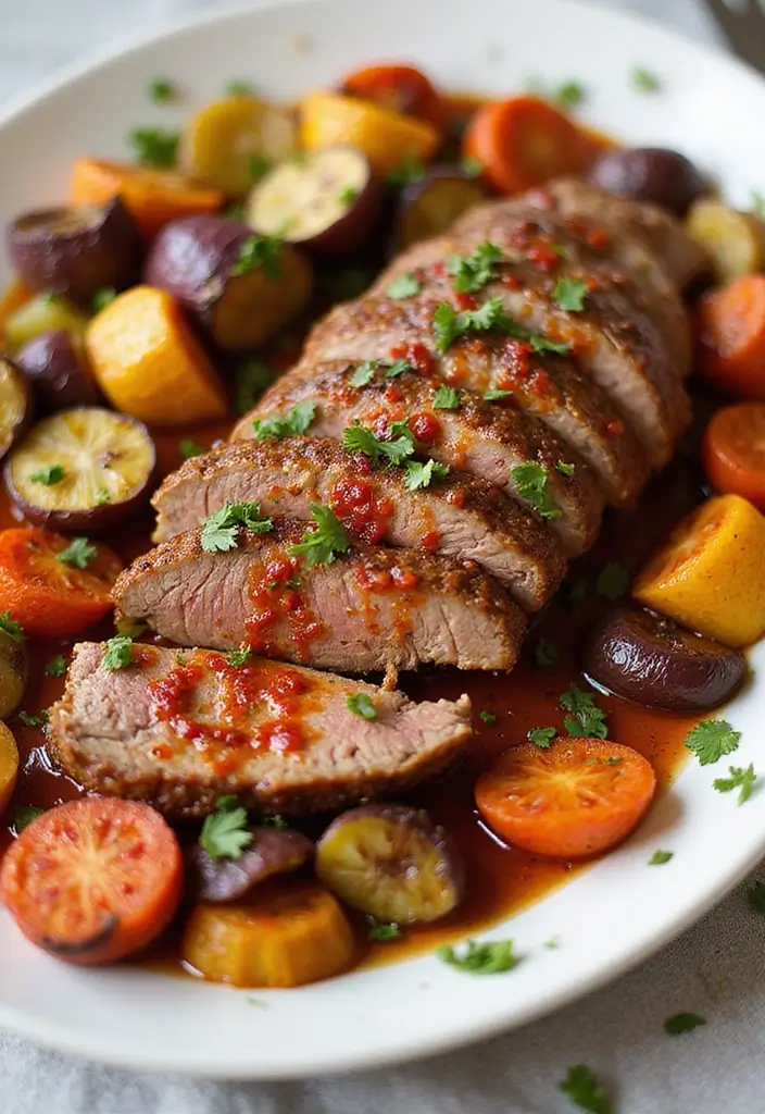 27+ Lamb Loin Recipes Juicy and Flavorful Dinner Favorites 7 27+ Lamb Loin Recipes Juicy and Flavorful Dinner Favorites - 7. Spicy Harissa Lamb Loin