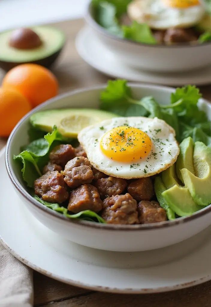 27 Lamb Mince Recipes Quick and Delicious Favorites 17. Lamb Mince and Egg Breakfast Bowl