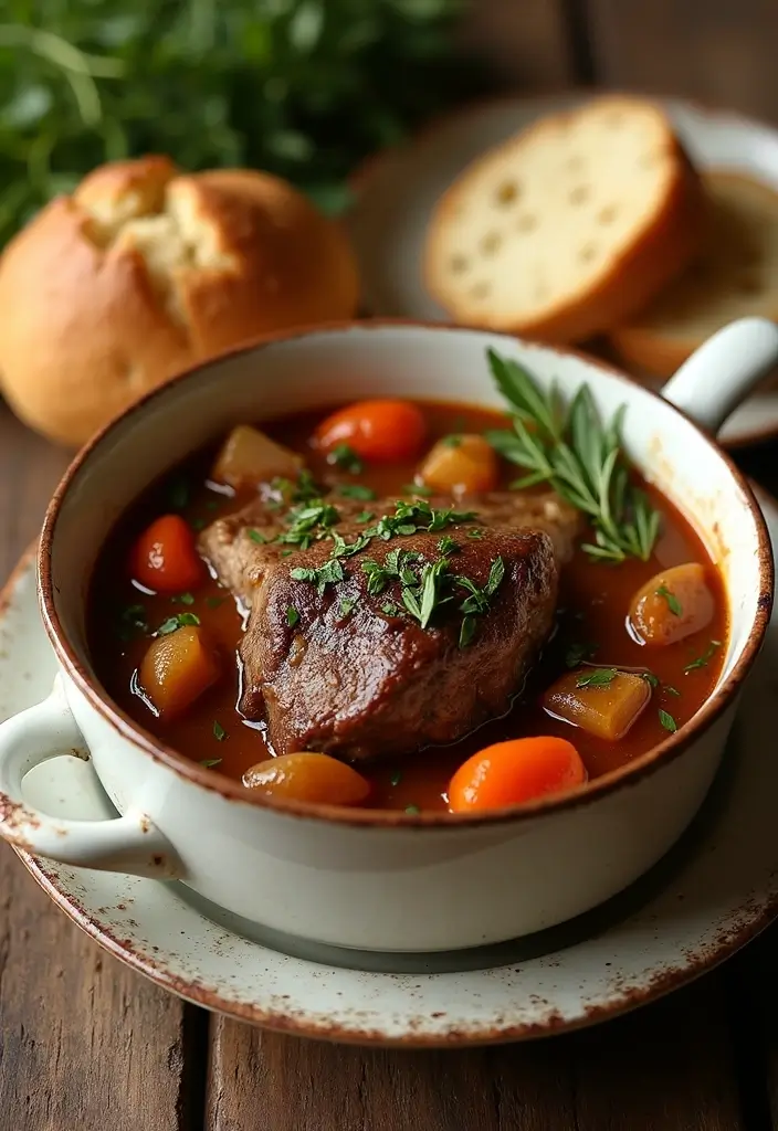 27 Lamb Shank Stew Recipes Rich and Hearty Comfort Food 10. Italian Herb Lamb Shank Stew