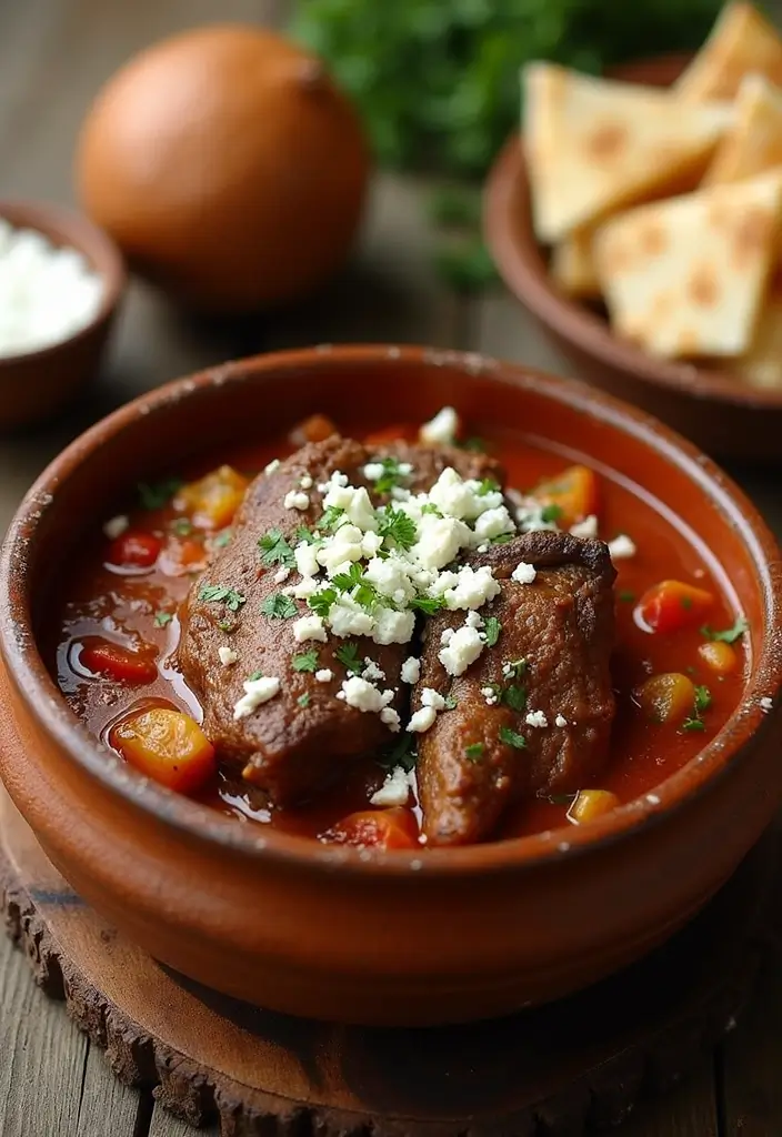 27 Lamb Shank Stew Recipes Rich and Hearty Comfort Food 20. Greek Lamb Shank Stew with Feta