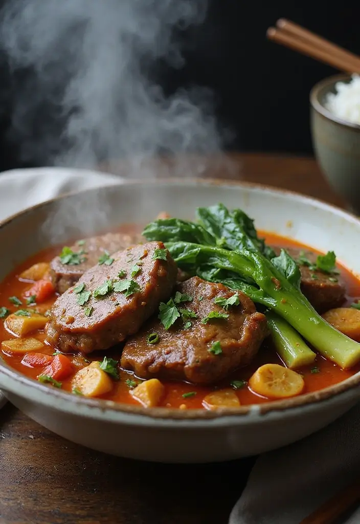 27 Lamb Shank Stew Recipes Rich and Hearty Comfort Food 3. Spicy Asian Inspired Lamb Shank Stew