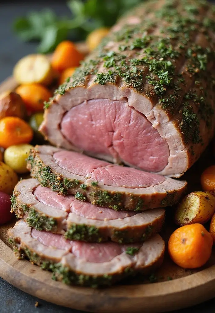 27 Semi Boneless Leg of Lamb Recipes Juicy and Flavor Packed 1. Herb Crusted Semi Boneless Leg of Lamb