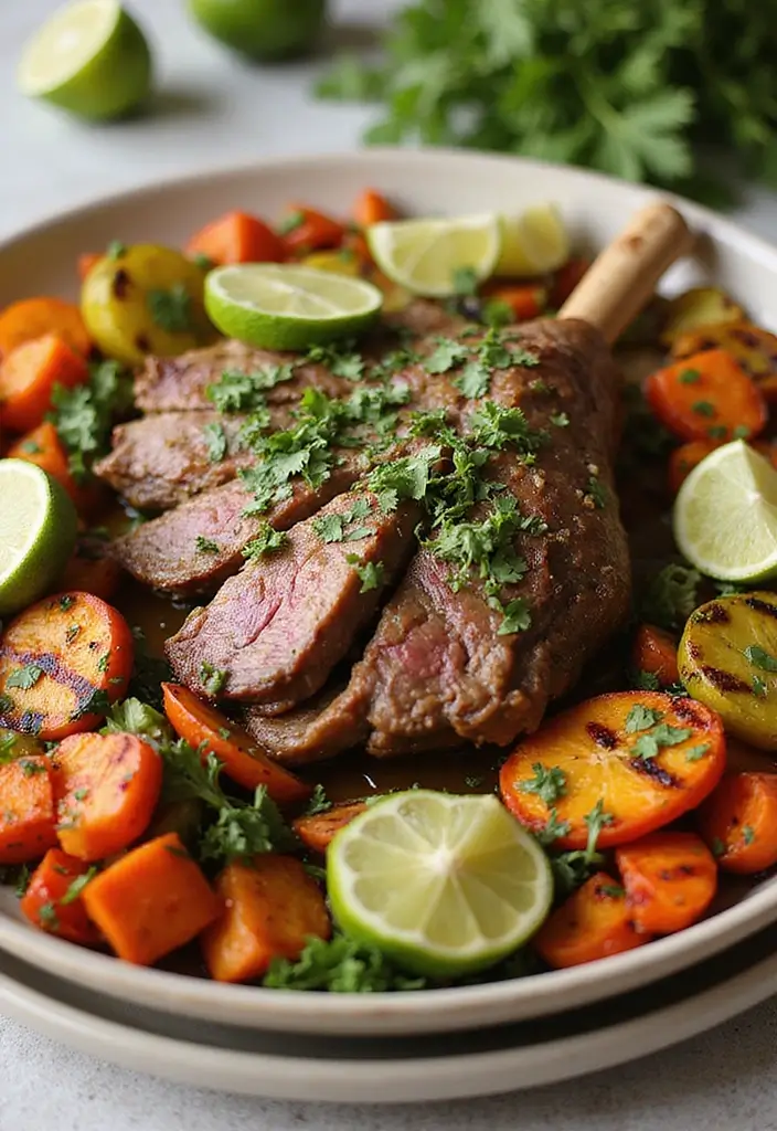 27 Semi Boneless Leg of Lamb Recipes Juicy and Flavor Packed 15. Cilantro Lime Marinated Lamb